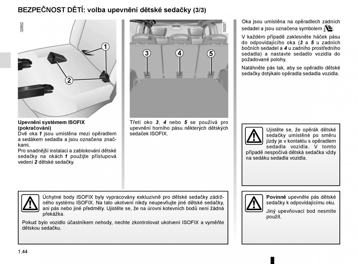 Renault Espace V 5 navod k obsludze / page 50