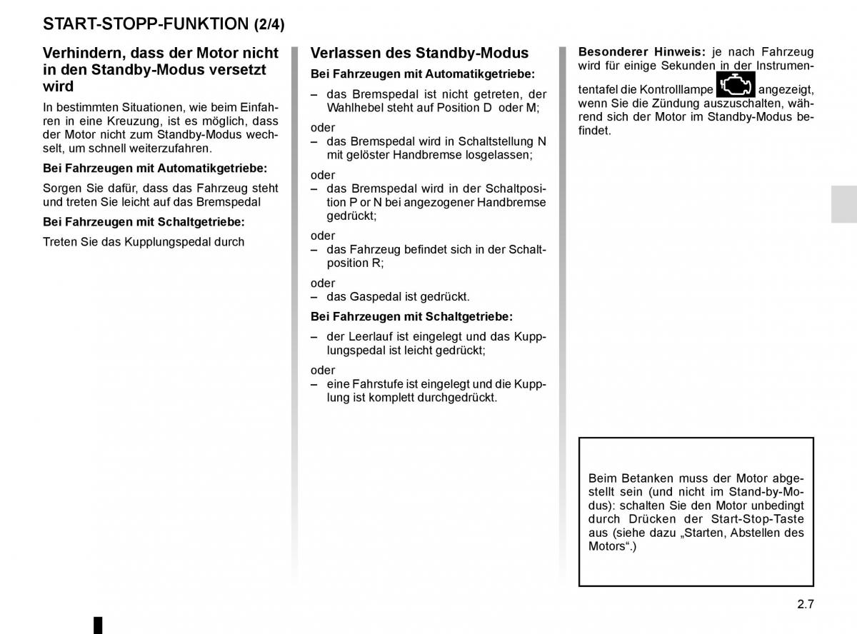 Renault Espace V 5 Handbuch / page 115