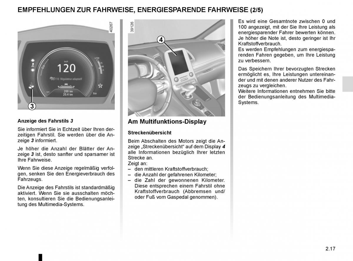 Renault Espace V 5 Handbuch / page 125