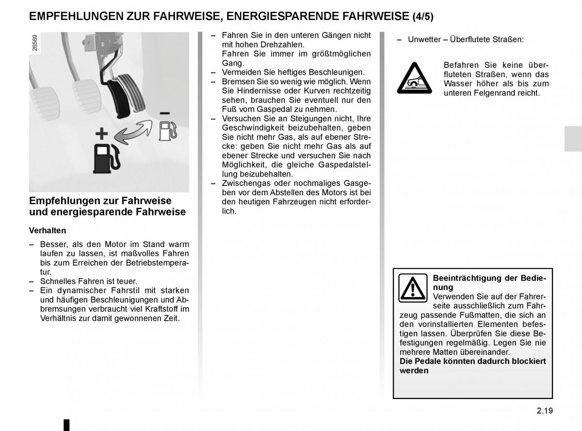 Renault Espace V 5 Handbuch / page 127