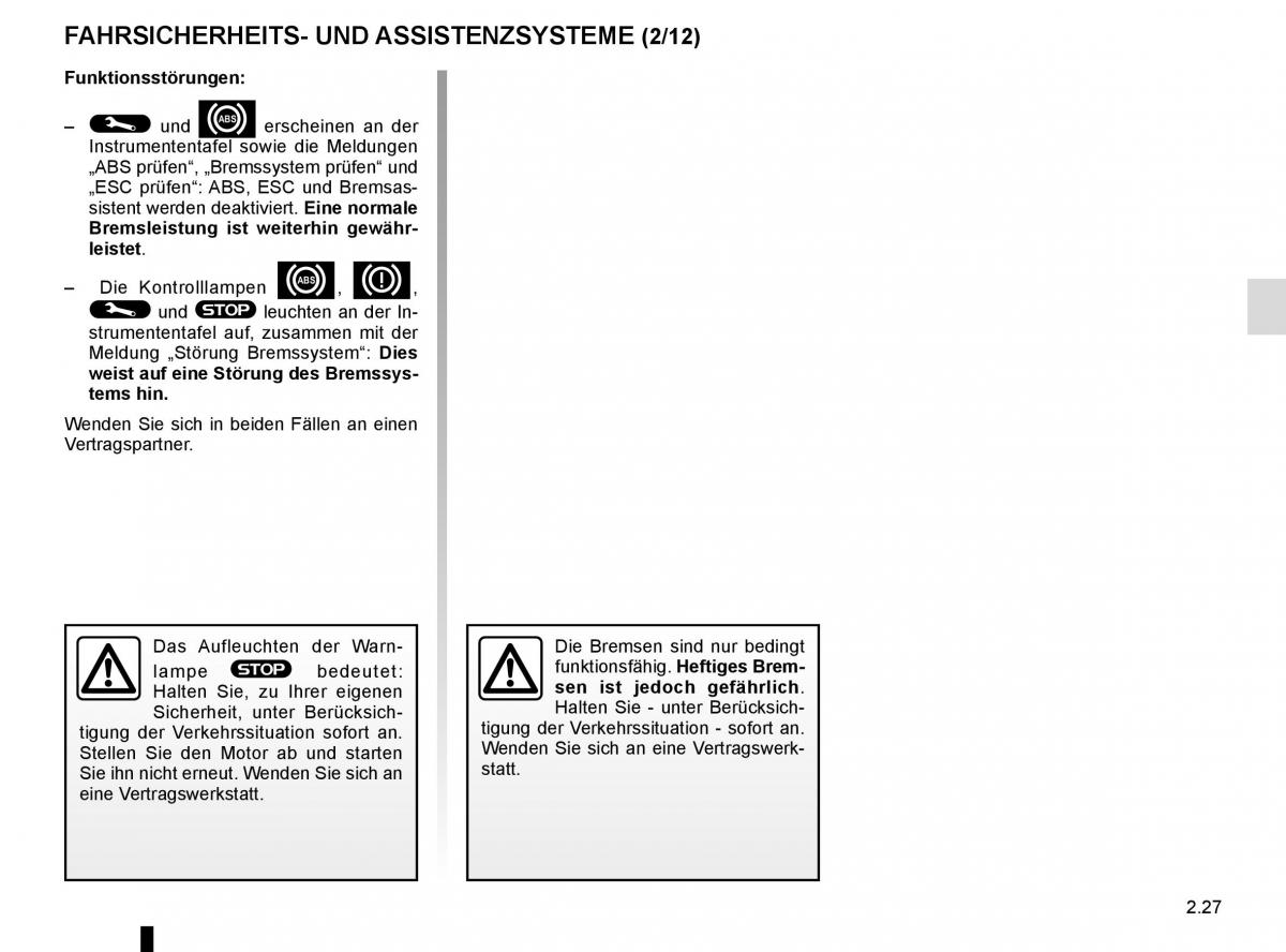 Renault Espace V 5 Handbuch / page 135