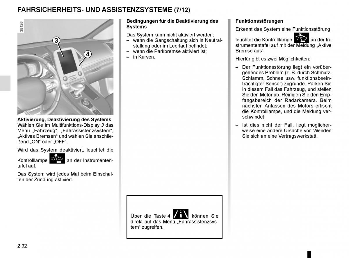 Renault Espace V 5 Handbuch / page 140