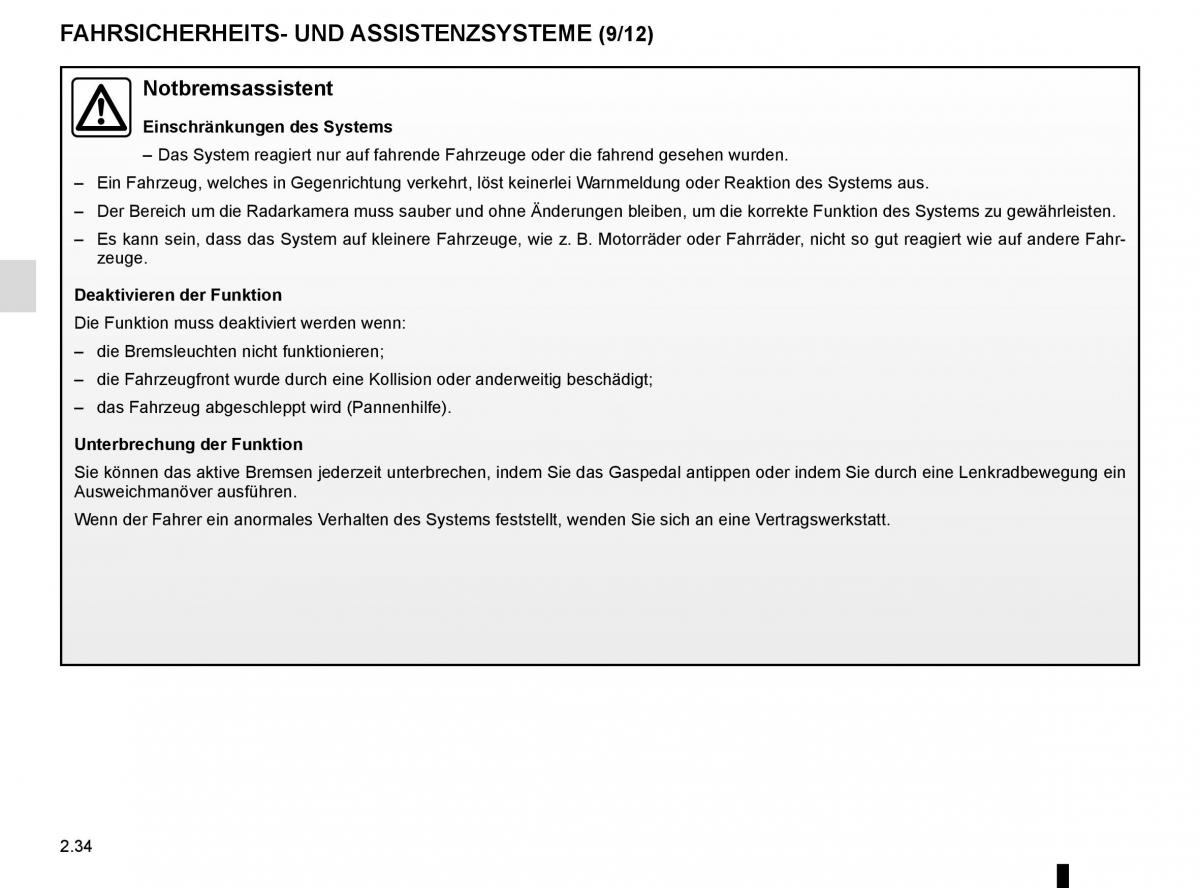 Renault Espace V 5 Handbuch / page 142