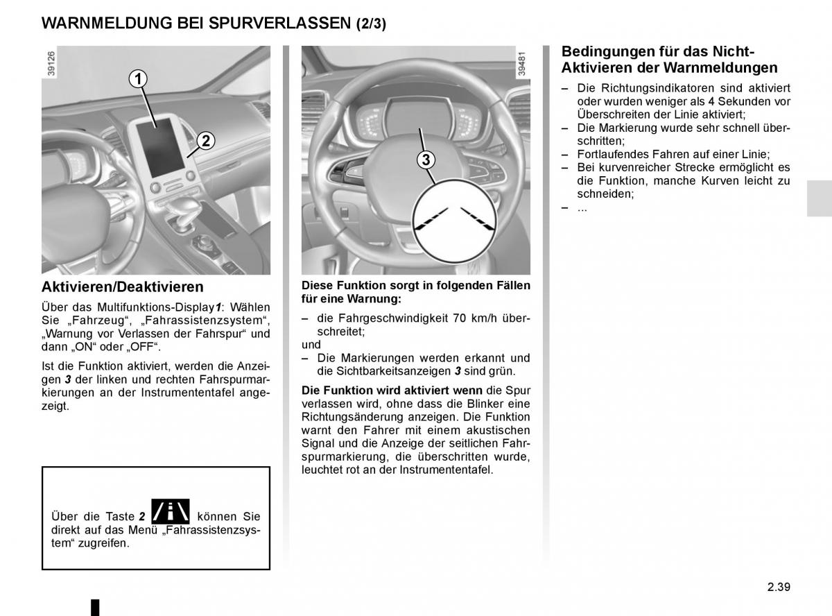 Renault Espace V 5 Handbuch / page 147