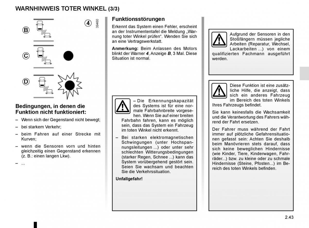 Renault Espace V 5 Handbuch / page 151