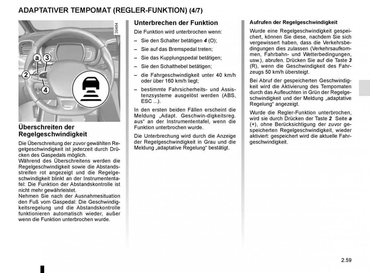 Renault Espace V 5 Handbuch / page 167