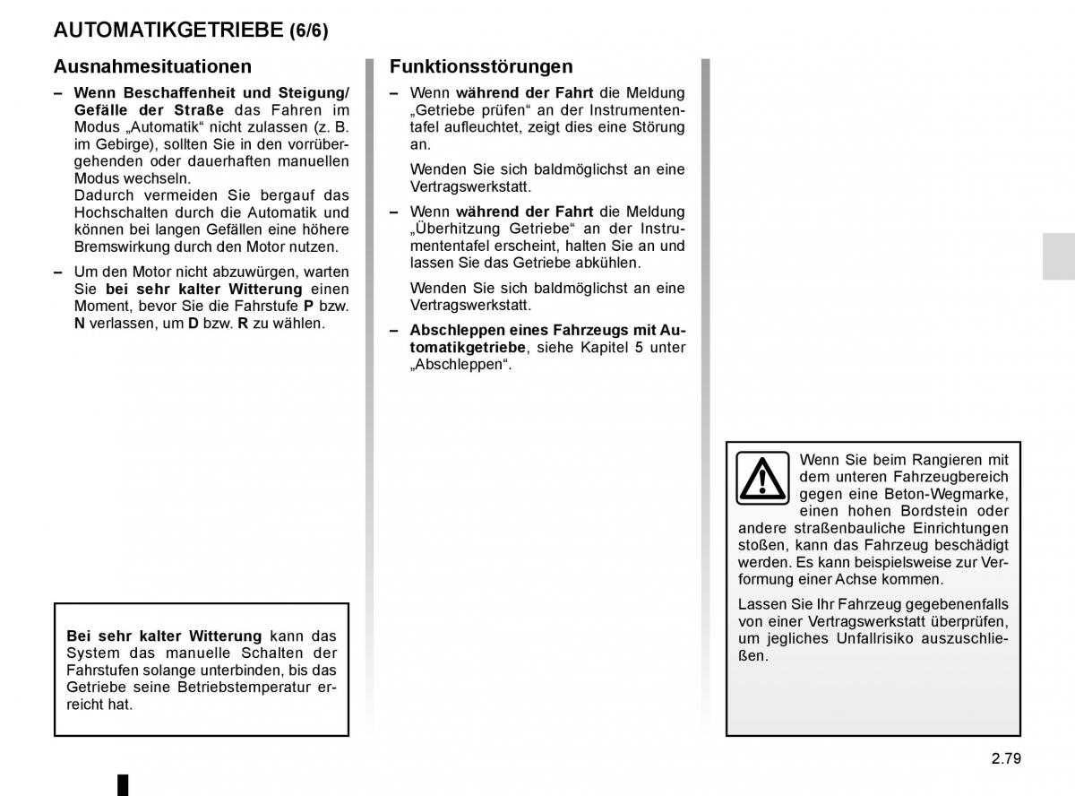 Renault Espace V 5 Handbuch / page 187