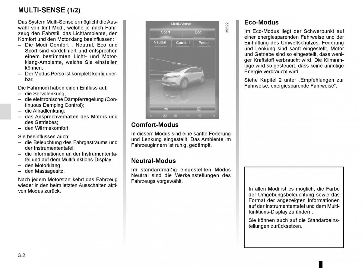 Renault Espace V 5 Handbuch / page 190