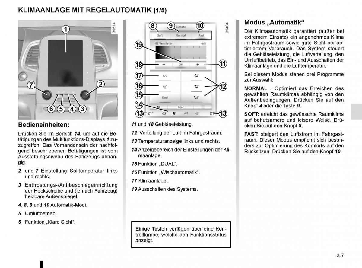 Renault Espace V 5 Handbuch / page 195