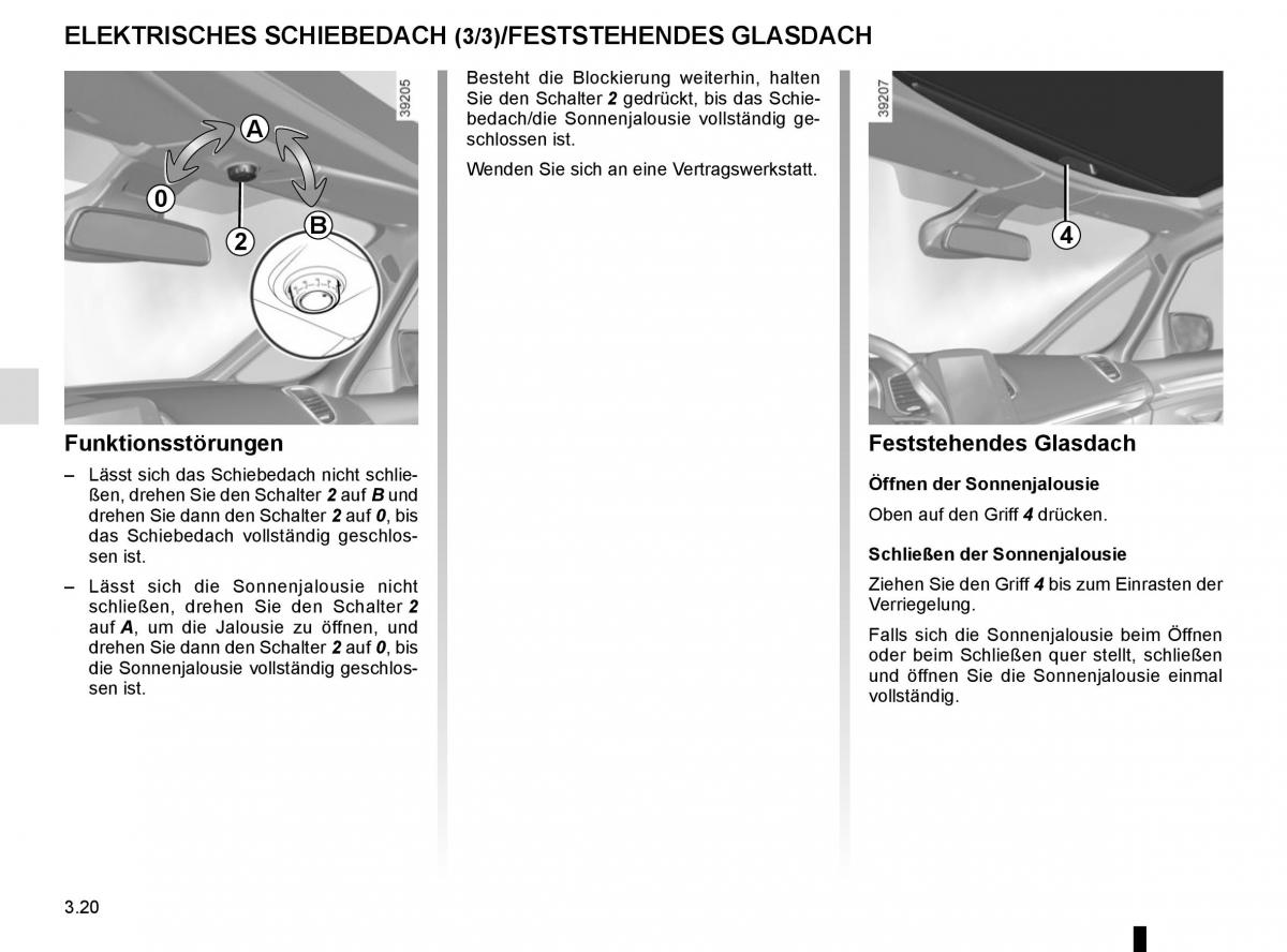 Renault Espace V 5 Handbuch / page 208