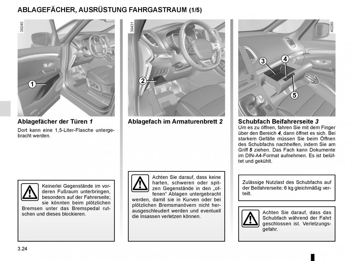 Renault Espace V 5 Handbuch / page 212