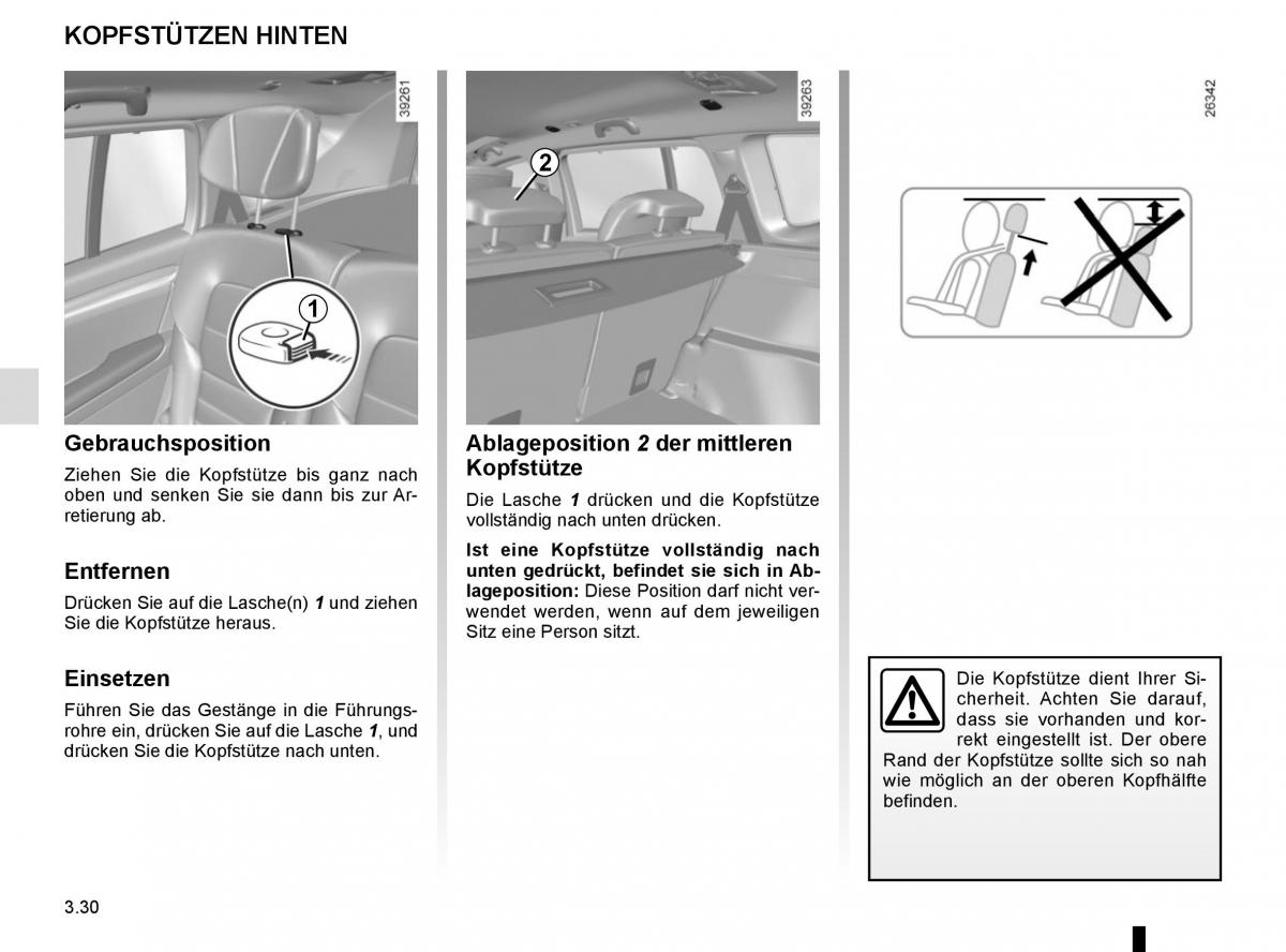 Renault Espace V 5 Handbuch / page 218