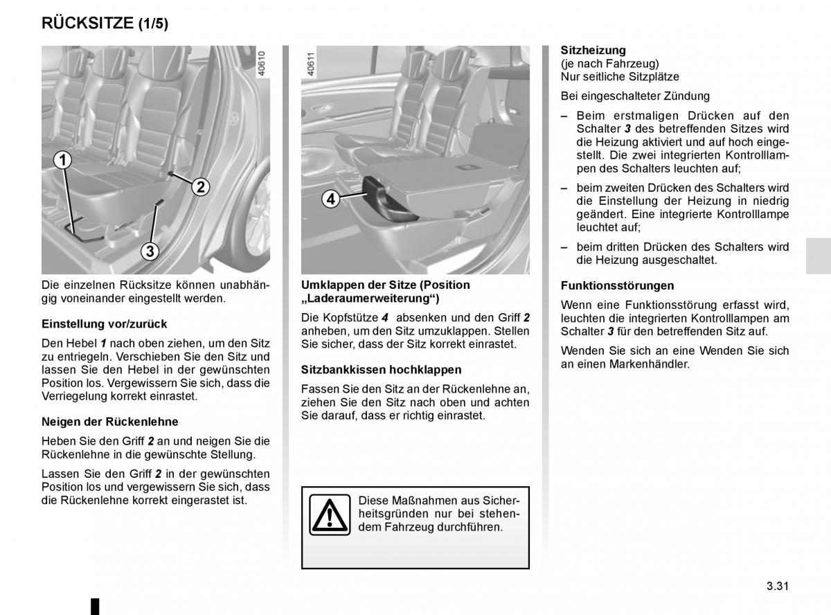 Renault Espace V 5 Handbuch / page 219