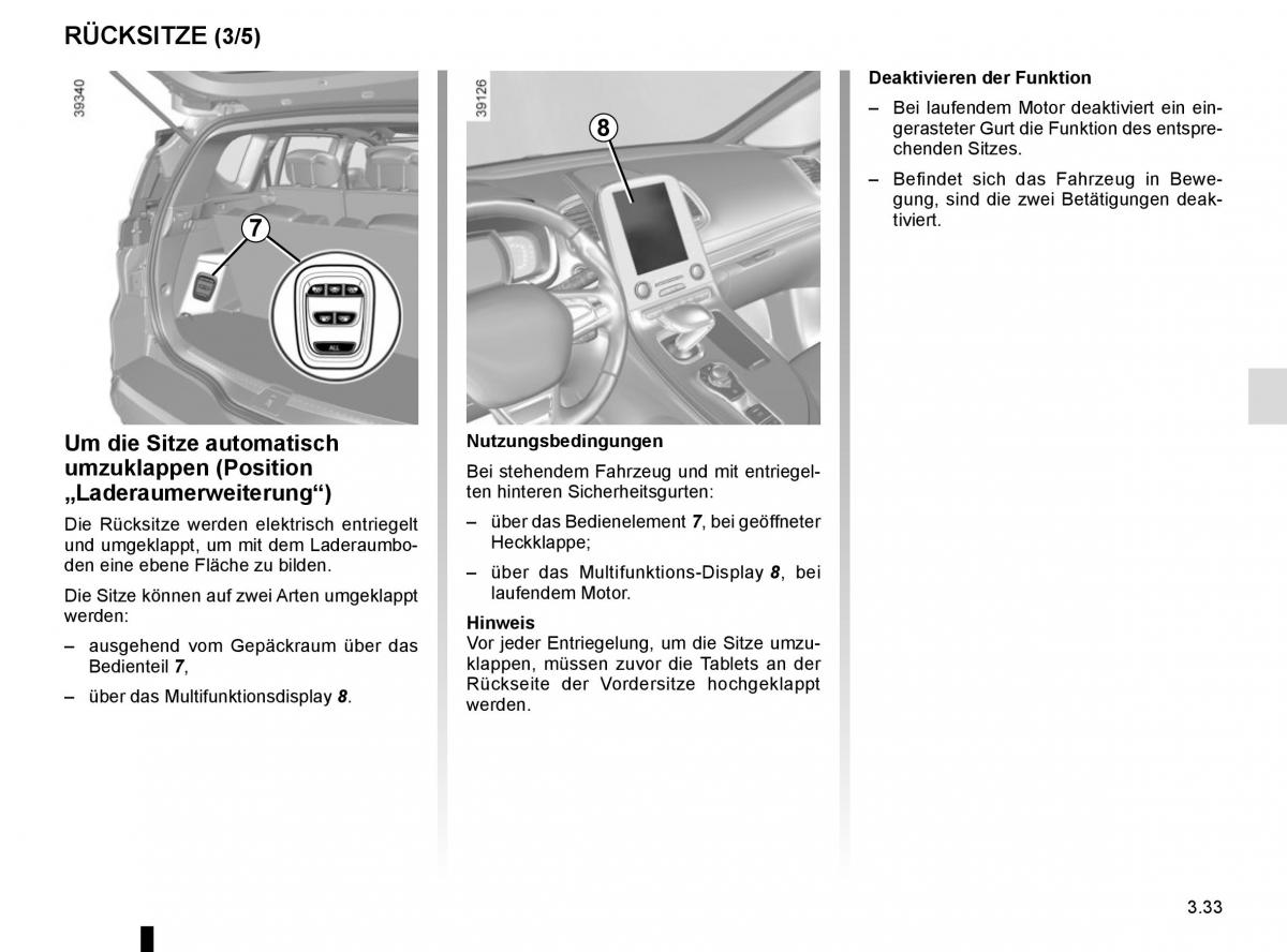 Renault Espace V 5 Handbuch / page 221