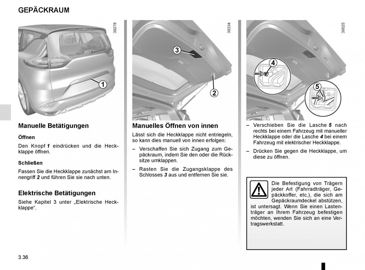 Renault Espace V 5 Handbuch / page 224