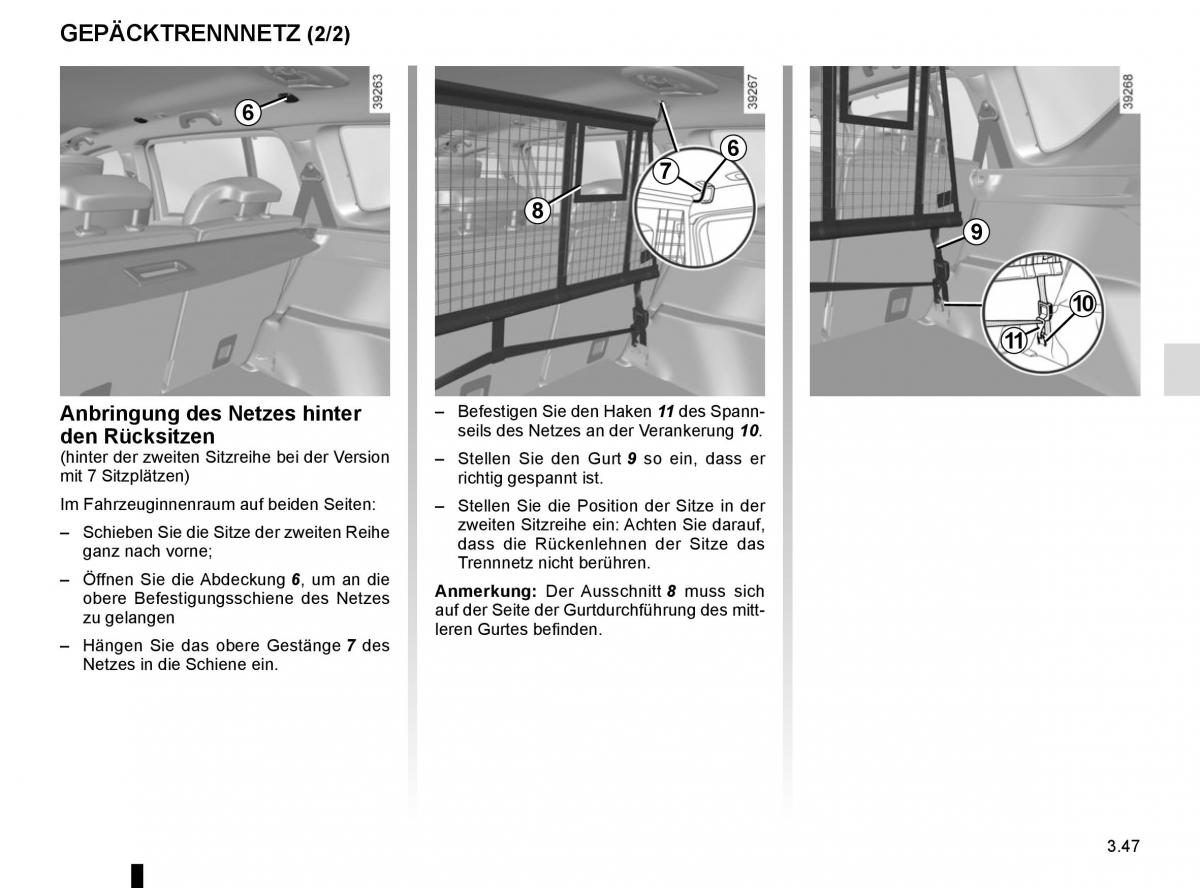 Renault Espace V 5 Handbuch / page 235