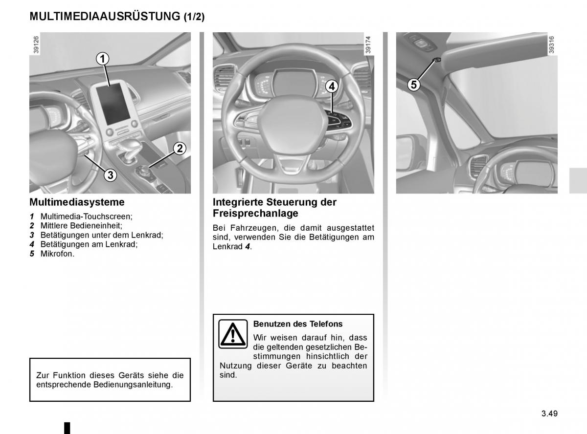 Renault Espace V 5 Handbuch / page 237