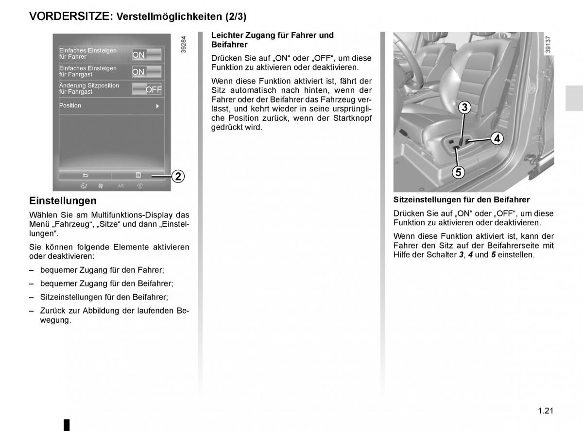 Renault Espace V 5 Handbuch / page 27