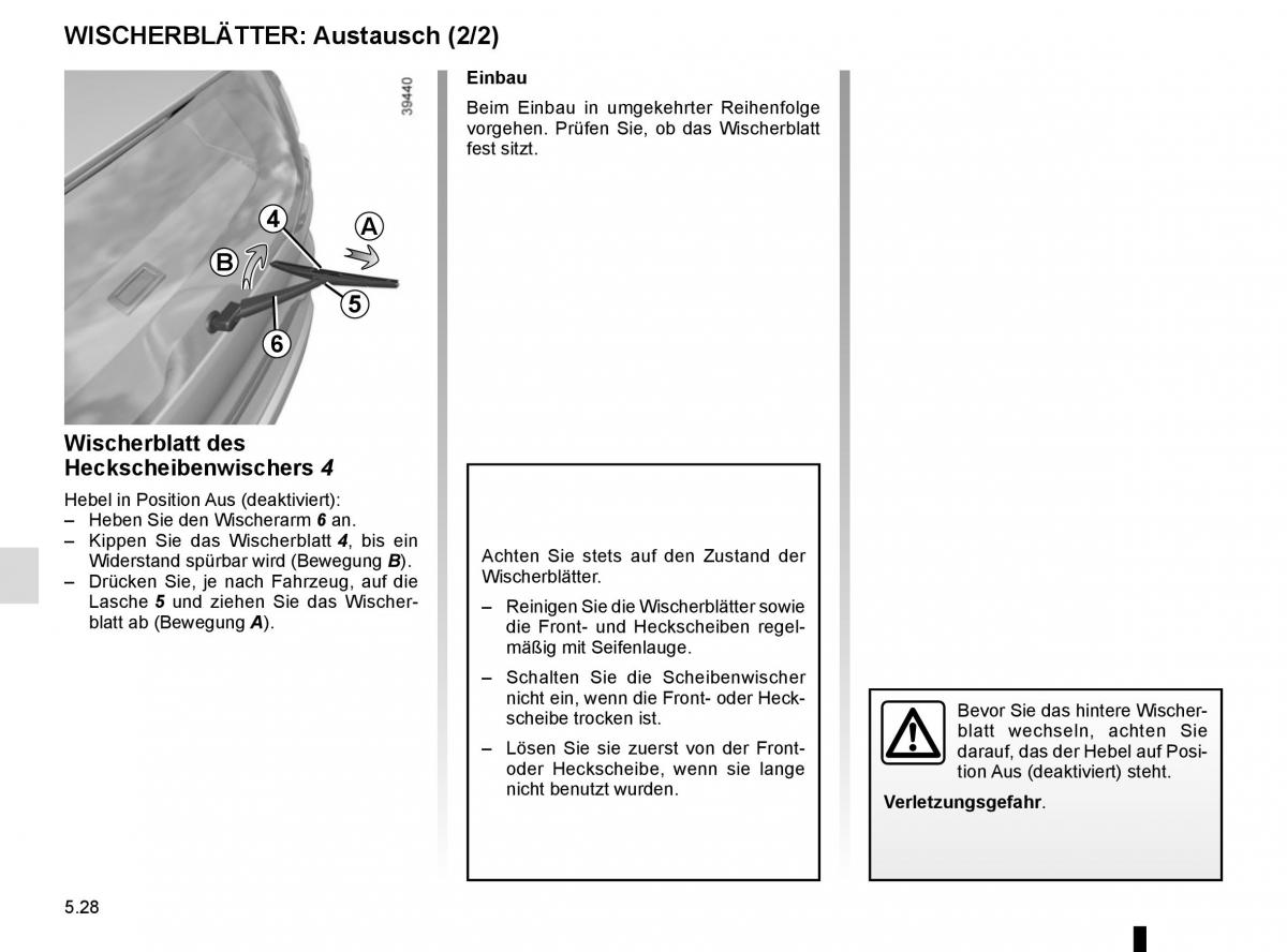 Renault Espace V 5 Handbuch / page 284