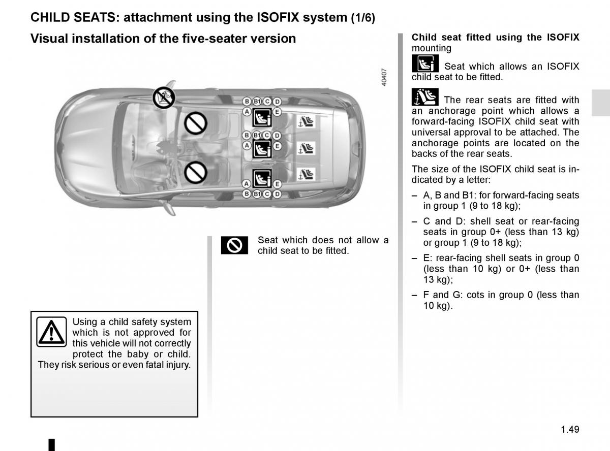 Renault Espace V 5 owners manual / page 55