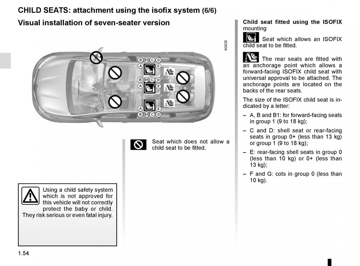 Renault Espace V 5 owners manual / page 60