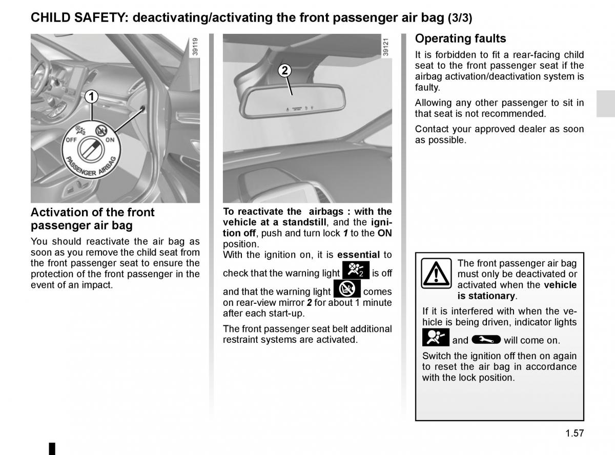 Renault Espace V 5 owners manual / page 63