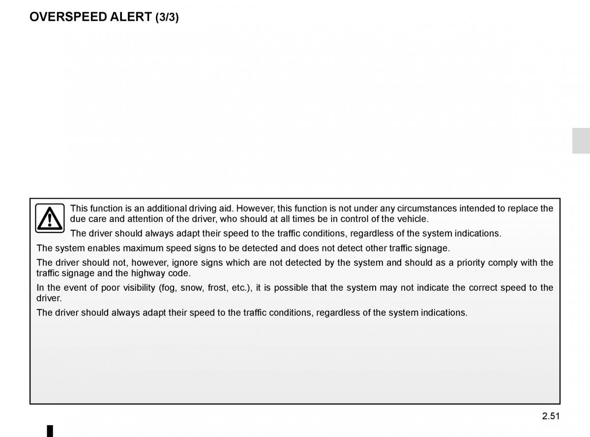 Renault Espace V 5 owners manual / page 159