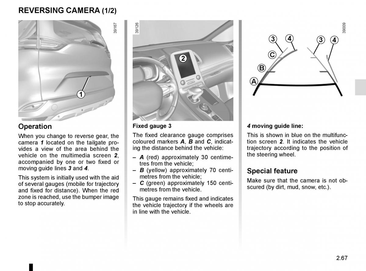 Renault Espace V 5 owners manual / page 175