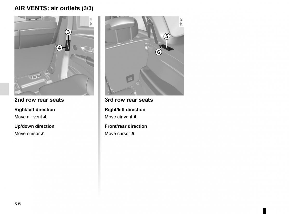 Renault Espace V 5 owners manual / page 194