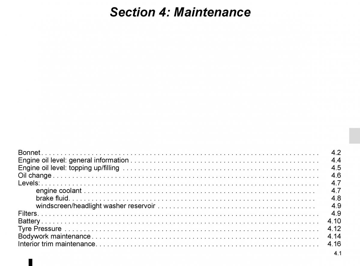 Renault Espace V 5 owners manual / page 239