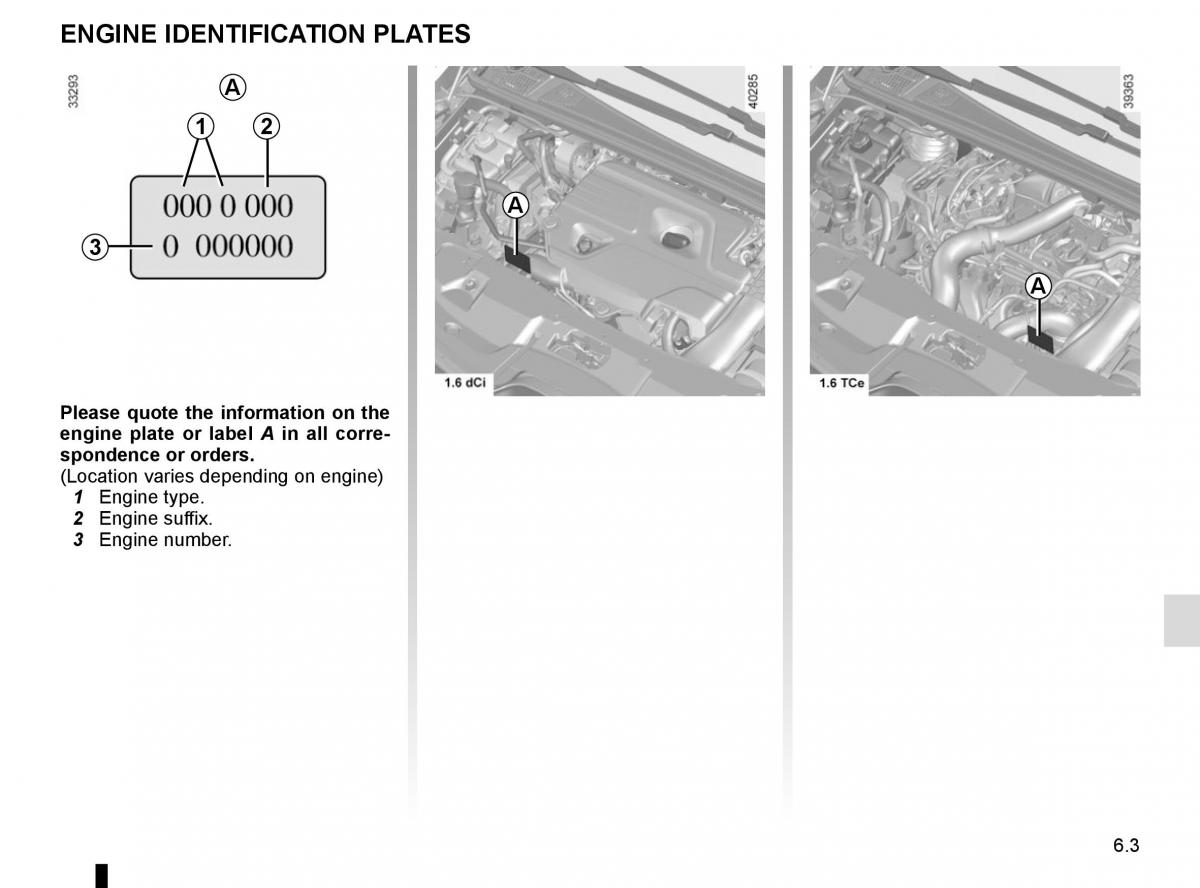 Renault Espace V 5 owners manual / page 295