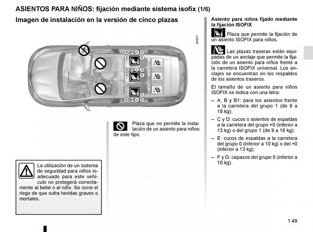 Renault Espace V 5 manual del propietario / page 55