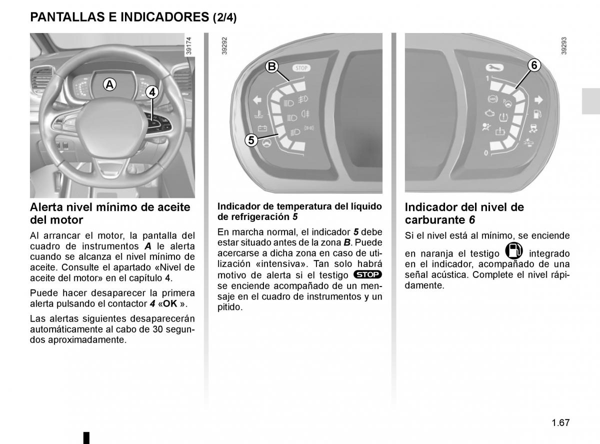 Renault Espace V 5 manual del propietario / page 73