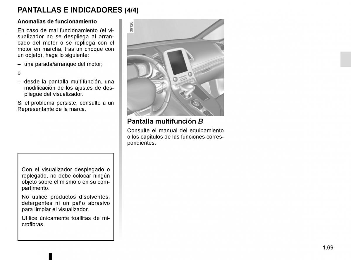 Renault Espace V 5 manual del propietario / page 75