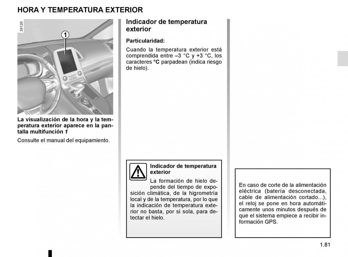 Renault Espace V 5 manual del propietario / page 87