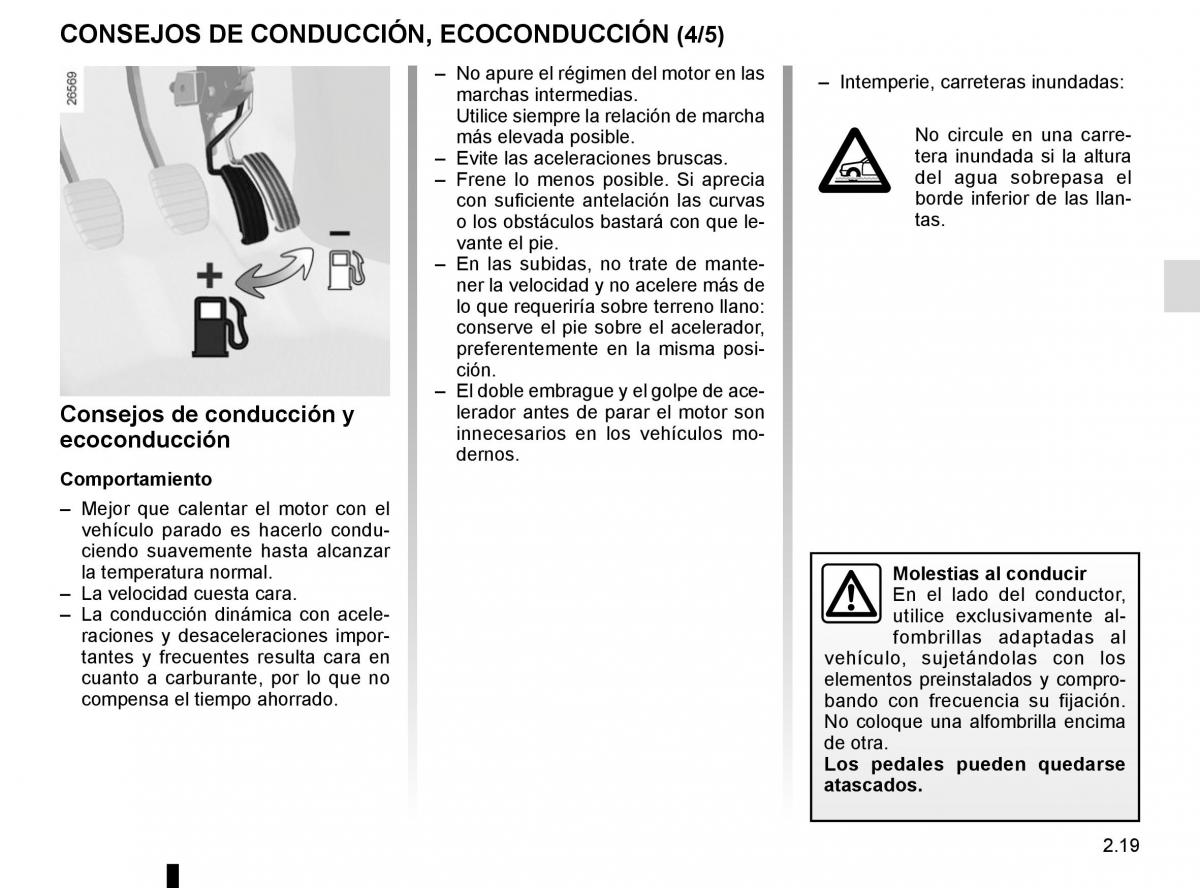 Renault Espace V 5 manual del propietario / page 127