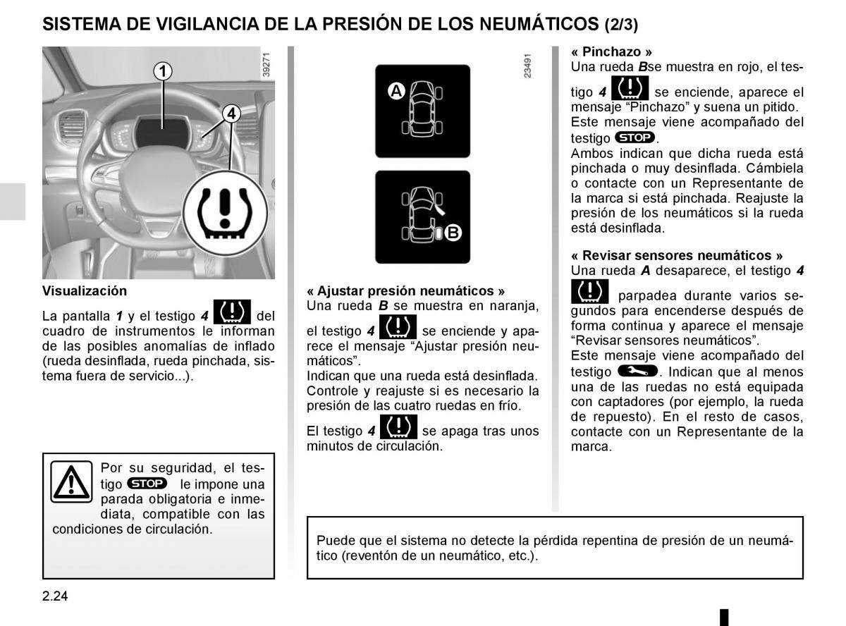 Renault Espace V 5 manual del propietario / page 132