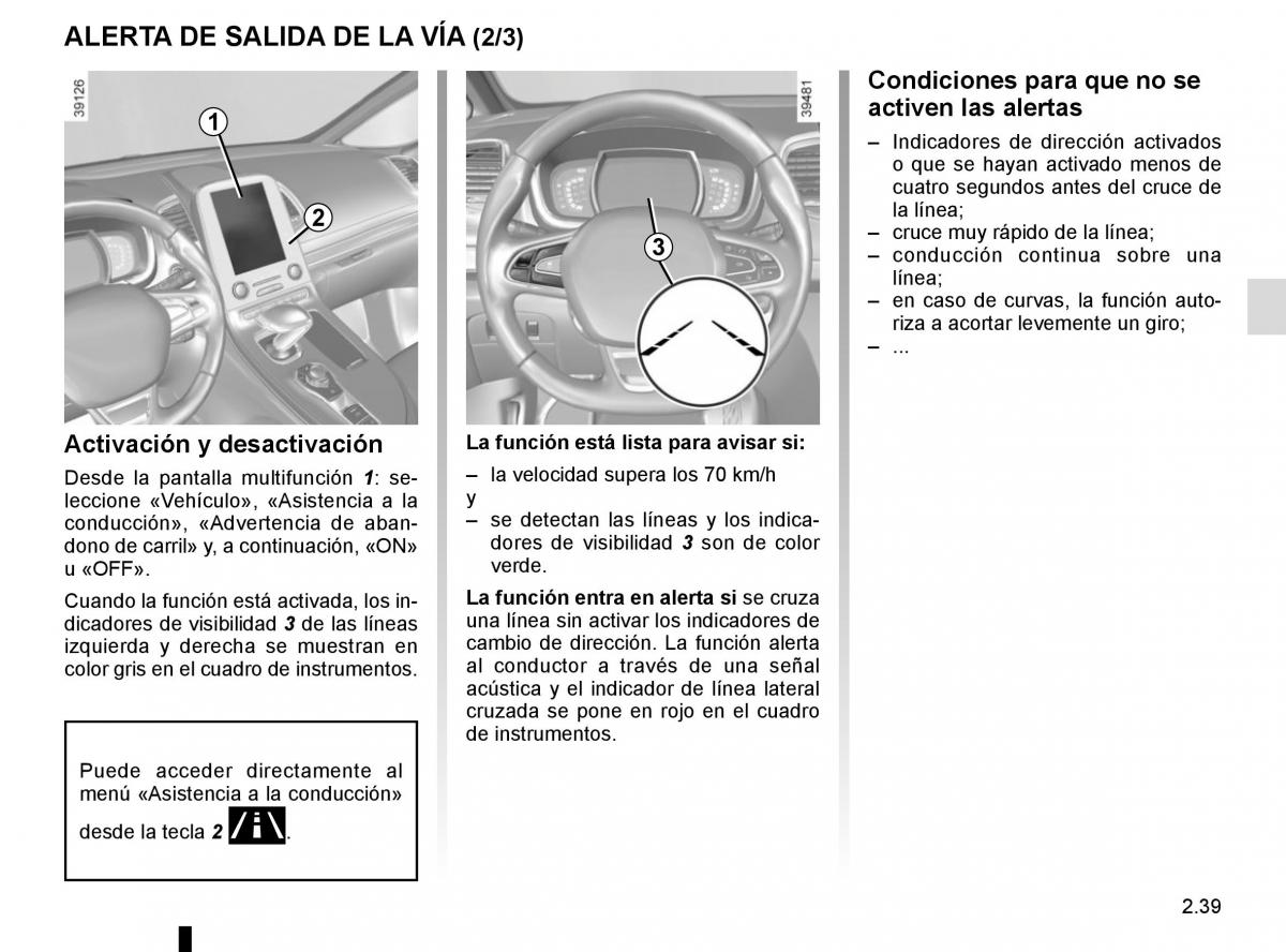 Renault Espace V 5 manual del propietario / page 147