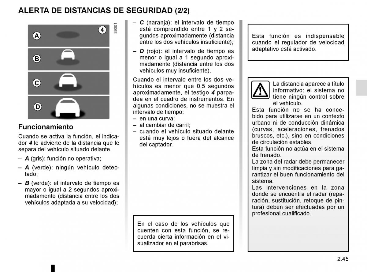 Renault Espace V 5 manual del propietario / page 153