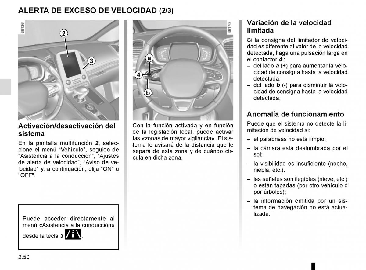 Renault Espace V 5 manual del propietario / page 158