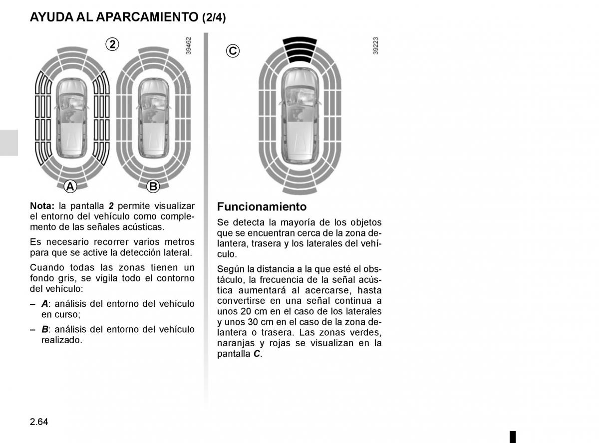 Renault Espace V 5 manual del propietario / page 172