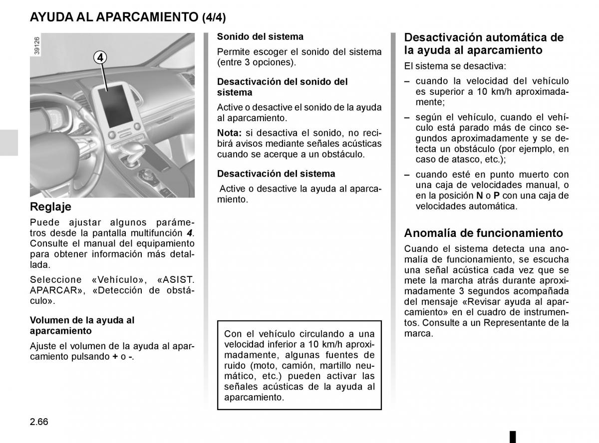 Renault Espace V 5 manual del propietario / page 174