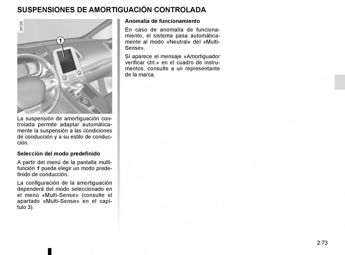 Renault Espace V 5 manual del propietario / page 181