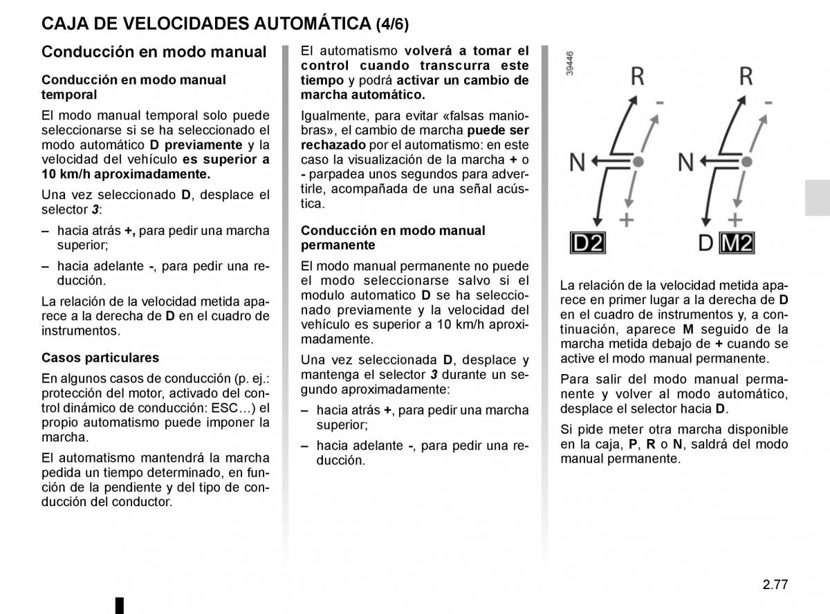 Renault Espace V 5 manual del propietario / page 185