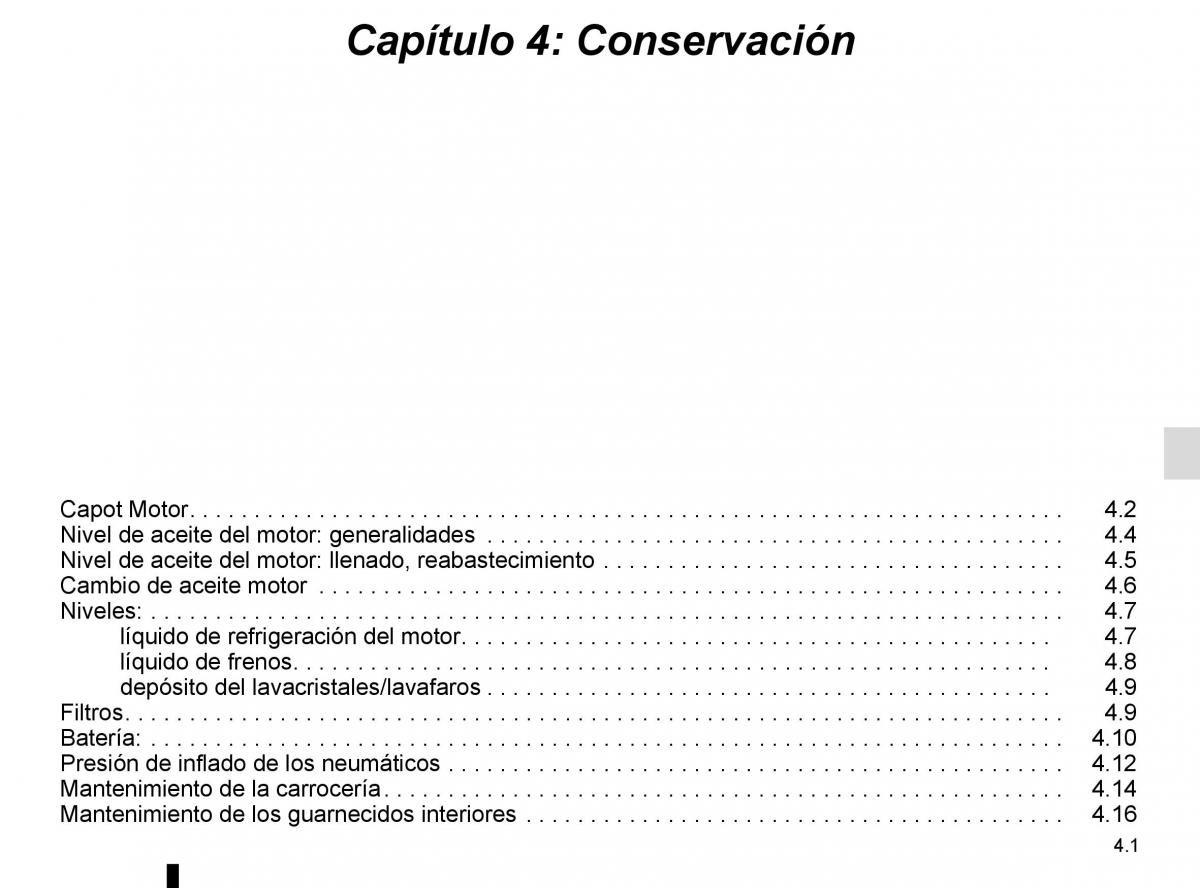 Renault Espace V 5 manual del propietario / page 239