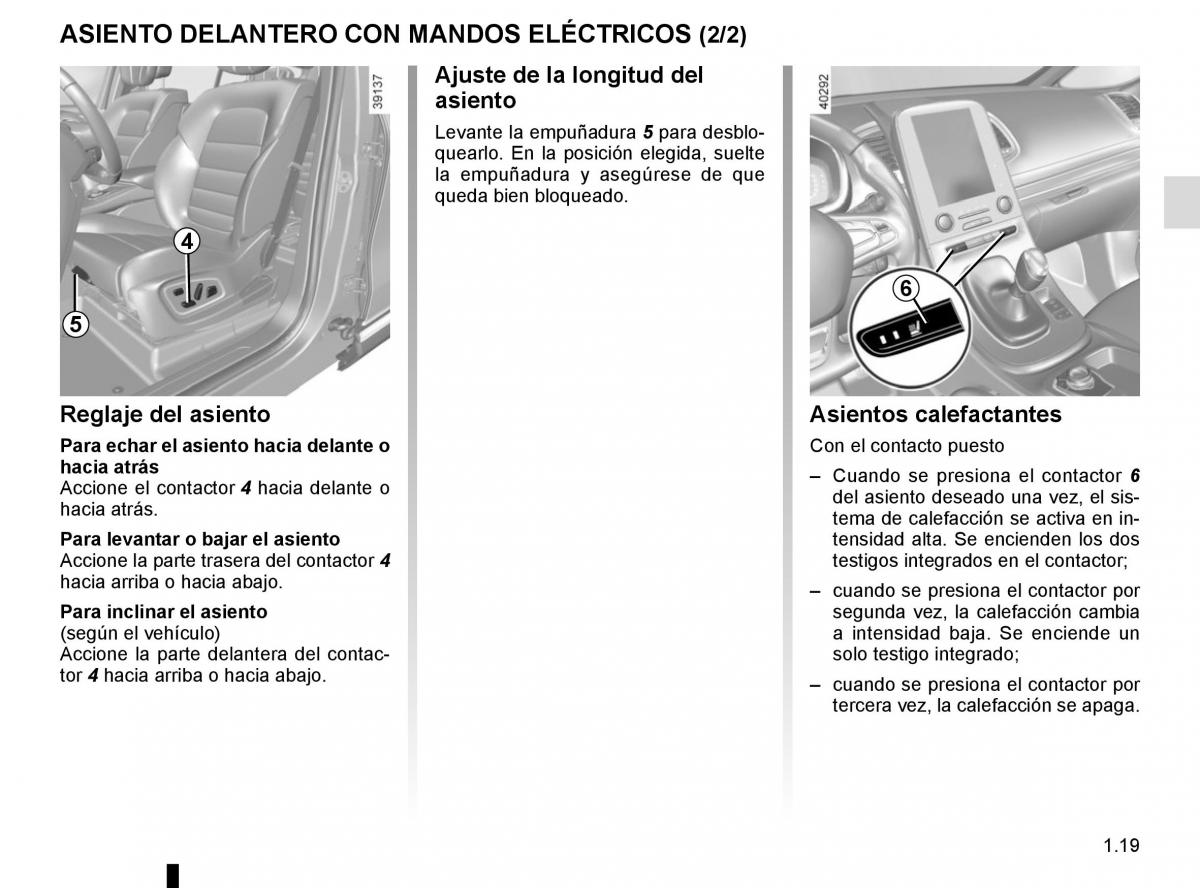 Renault Espace V 5 manual del propietario / page 25