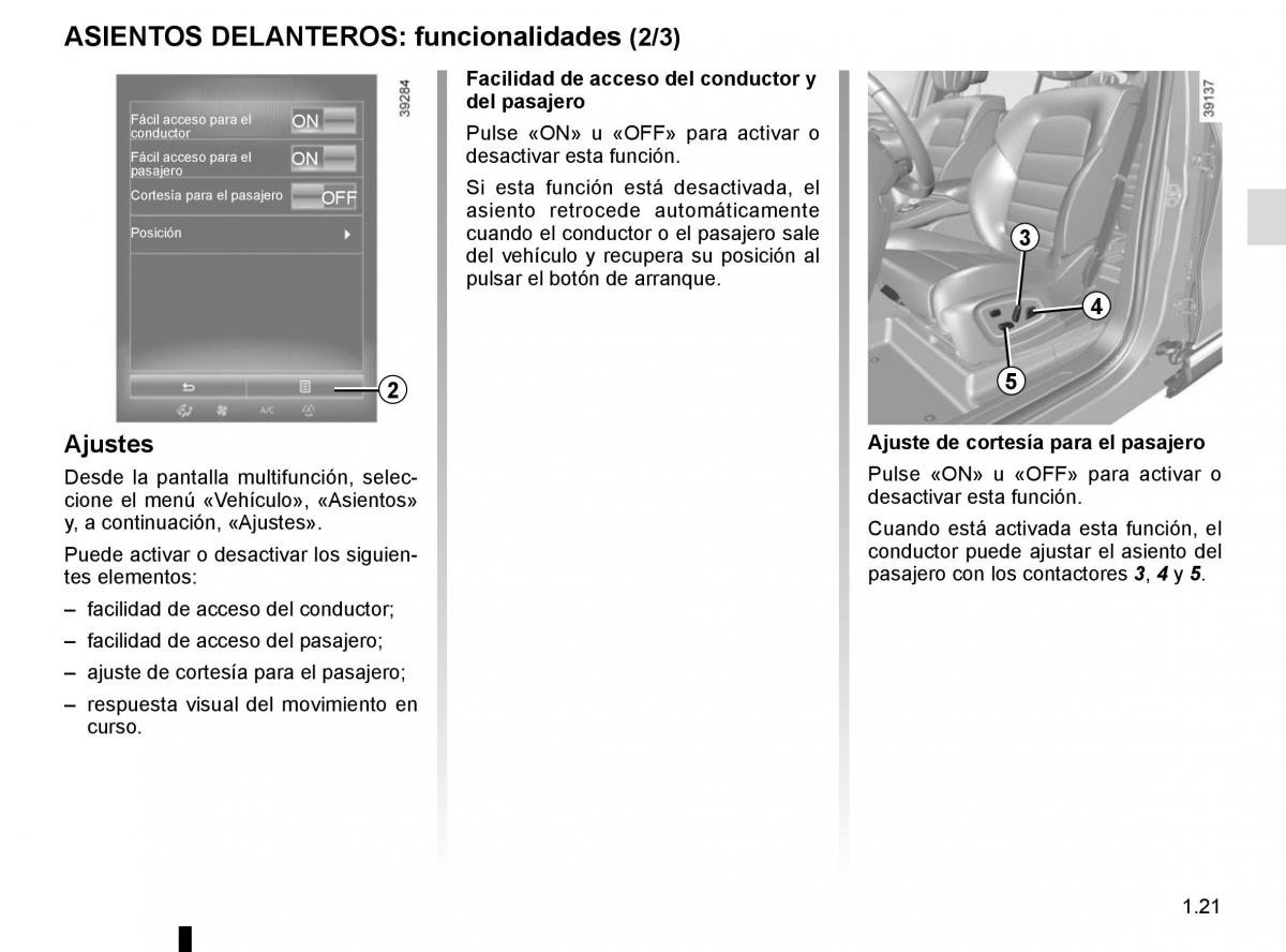 Renault Espace V 5 manual del propietario / page 27