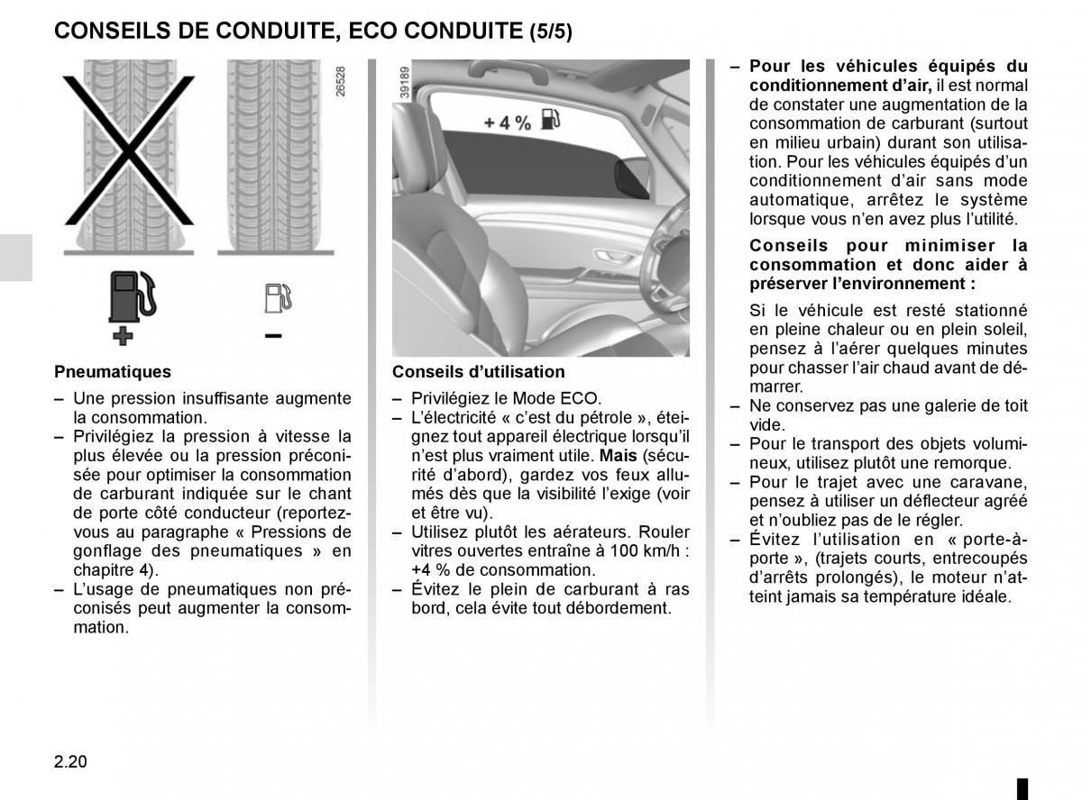 Renault Espace V 5 manuel du proprietaire / page 128