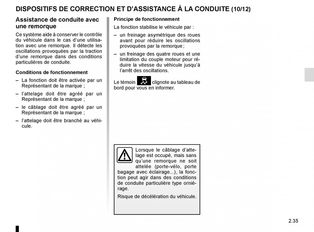 Renault Espace V 5 manuel du proprietaire / page 143