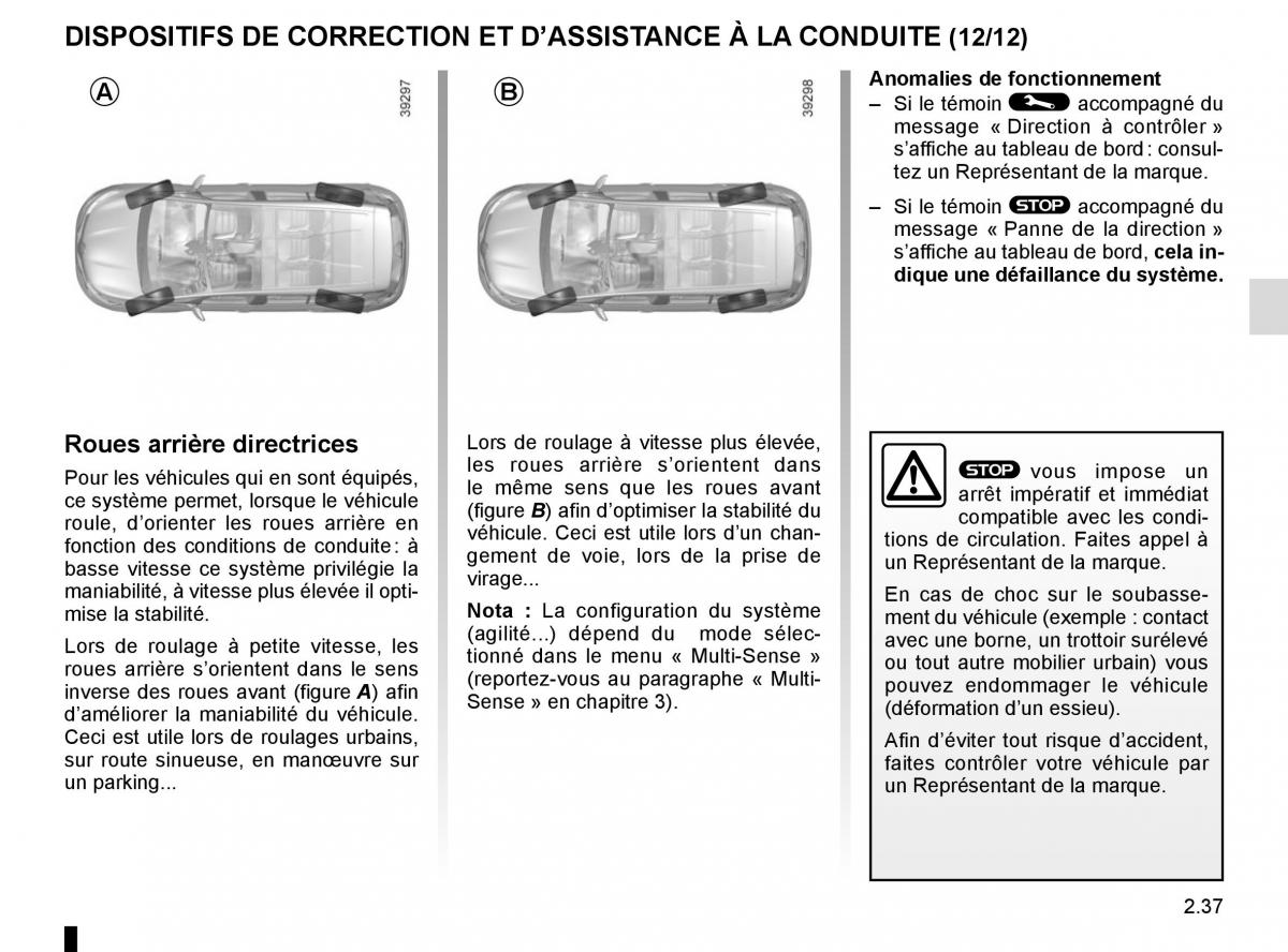 Renault Espace V 5 manuel du proprietaire / page 145